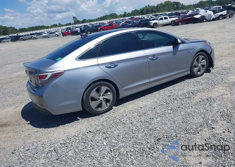 2016 Hyundai Sonata Hybrid Limited z USA, uszkodzony, nr VIN KMHE34L10GA008611